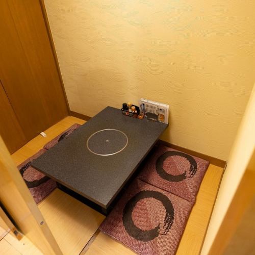 少人数から使える個室席！