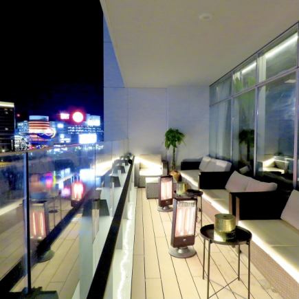 【冬季限定★テラス利用料半額!】チャージ"お一人様1時間+500円!"