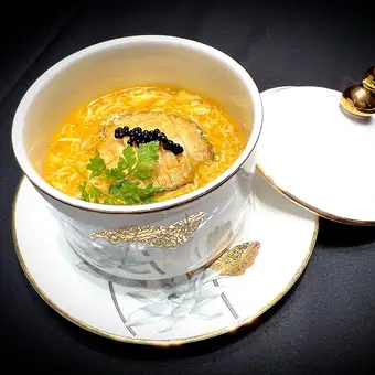 【ランチ】鮑魚食べ尽くしコース アワビ料理、北京ダック等全7品+スパークリングワイン