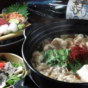 【期間限定】新鮮なお造り盛合わせ×選べるお鍋　全6品　3500円～
