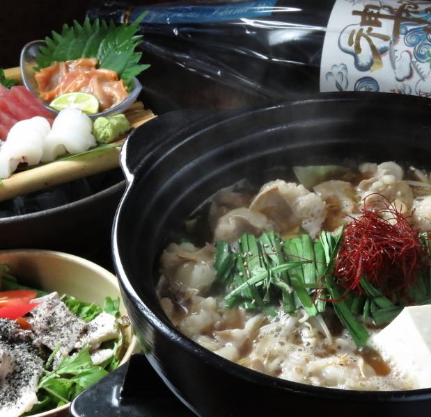 【期間限定】天婦羅、お造り盛合わせ×選べるお鍋 3500円～