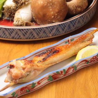 大山鶏大手羽先炭火焼き