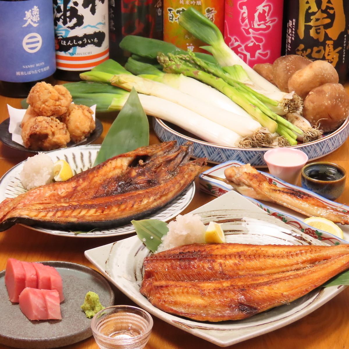 全国の旬のお酒を心ゆくまでお楽しみください♪