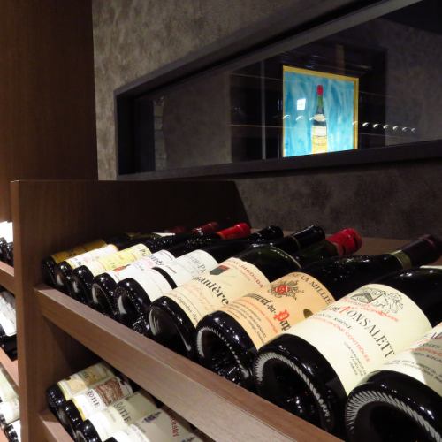 Sommelier selected wine