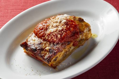 Special lasagna filled with the flavor of meat