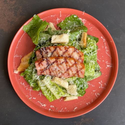 Classic Caesar Salad with Smoked Bacon