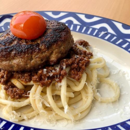[More than 500 servings per month! Products published in the media★] SHIMOKITA break hamburger pasta 1,857 yen