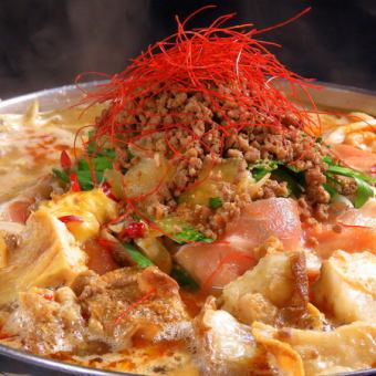 [180 minutes all-you-can-drink & all-you-can-eat] 5,000 yen course with popular Tandankasu nabe and sashimi