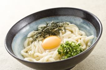 Kamatama Udon (cold/hot)