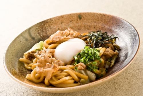 stir-fried udon