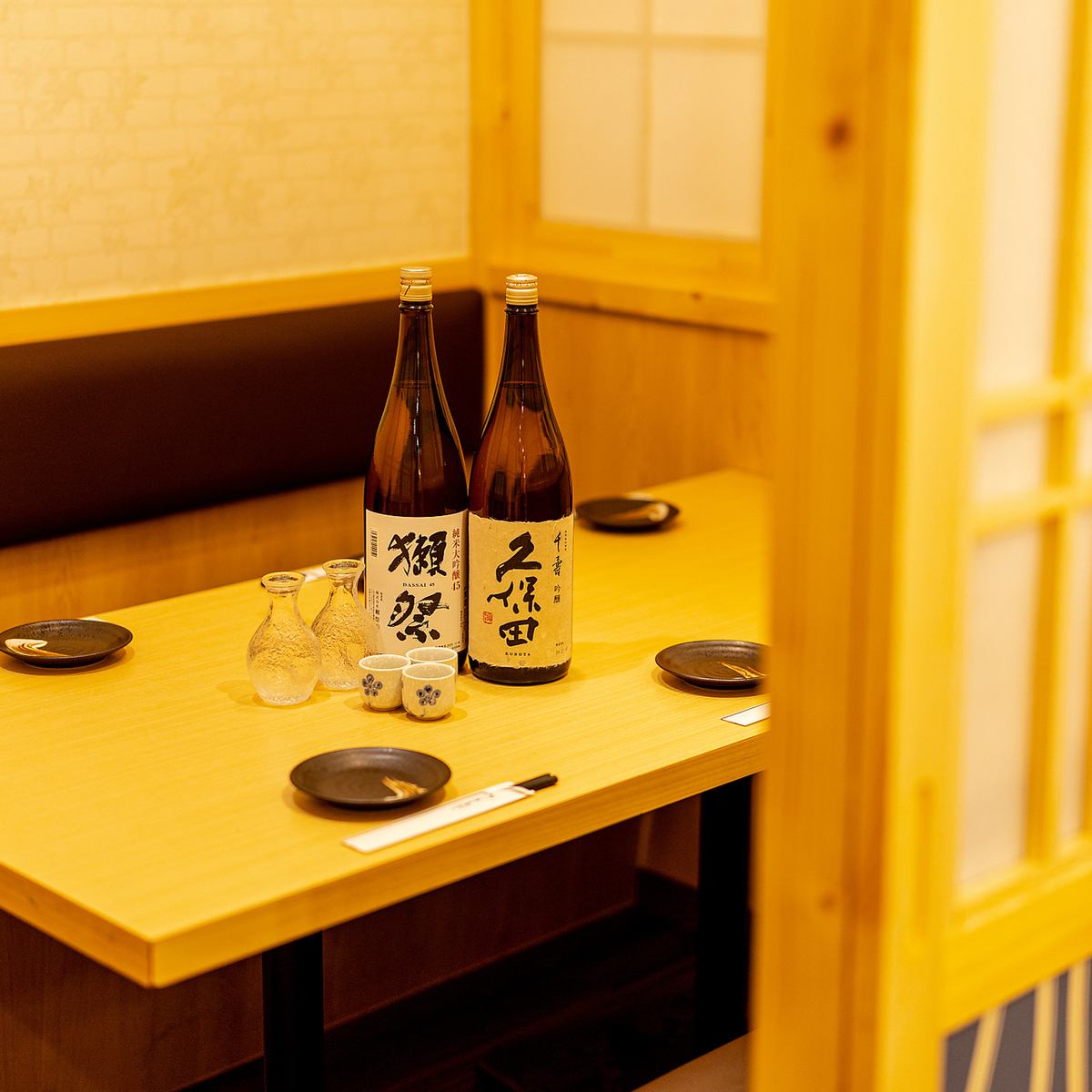 2名様～少人数の個室案内可◎様々なシーンでご利用いただけます