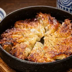 黑猪肉迷你铁板烧饺子（10个）
