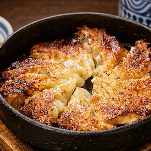 黑豬肉迷你鐵板燒餃子（10個）
