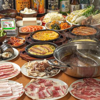 [90 minutes all-you-can-eat] Wagamama two-color hotpot all-you-can-eat course 2,980 yen (tax included)