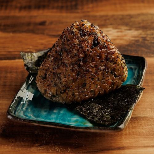 15-grain rice ball (with shiso miso)