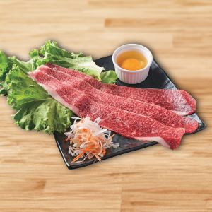 黒毛和牛焼きすき