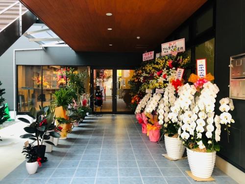 屋根付きアプローチ