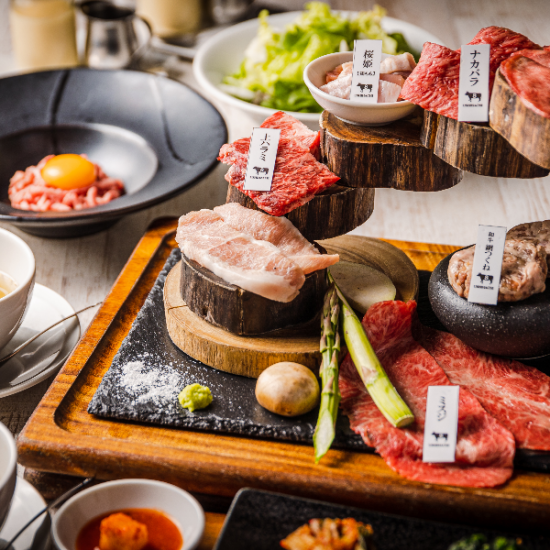 午餐特惠套餐：8道菜，3900日元 ★ 加2200日元即可享受2小時暢飲♪