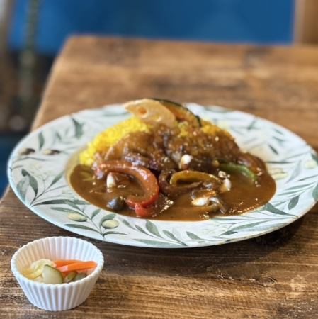 タコと夏野菜のランチセット