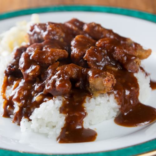 タコカツめし　ランチセット