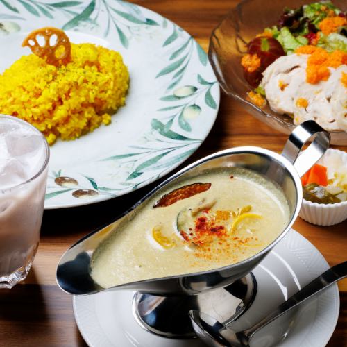 グリーンカレーランチセット