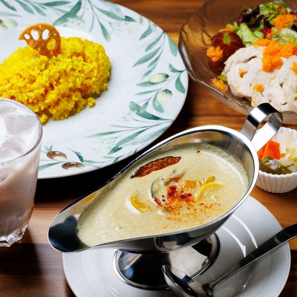 グリーンカレーランチセット