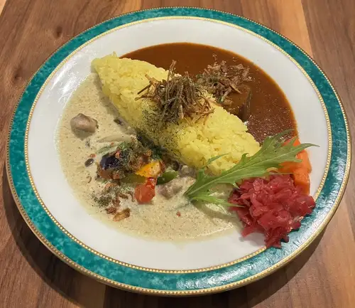 あいがけカレー