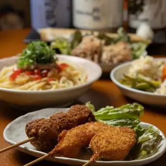【サクッとお手軽】2時間飲み放題付き♪二次会にも◎お手軽スピードコース<全2品>3000円(税込)