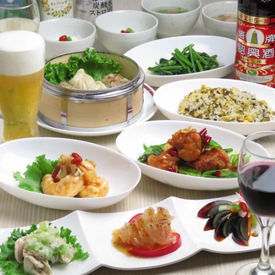 Ikuta authentic Chinese ♪ A wide selection of items from classic menus to rare menus, and plenty of course sets!