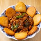 地鶏の香味炒め