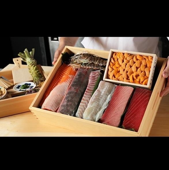Fresh seafood is available.