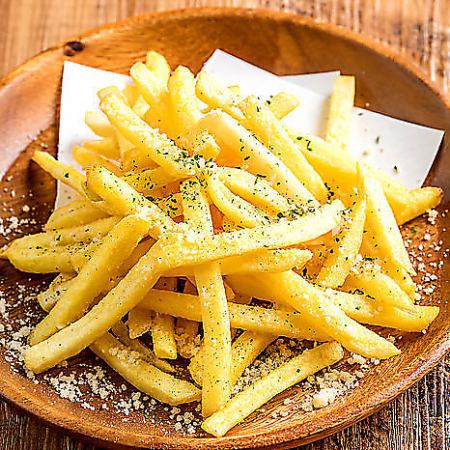 french fries parmigiano