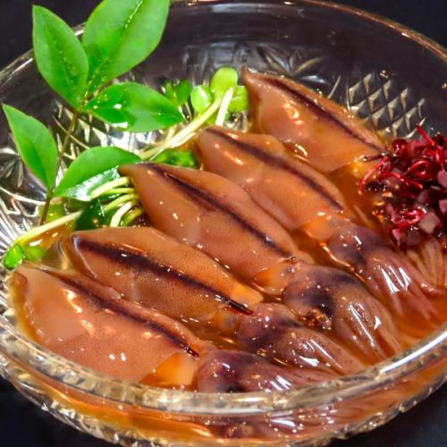柚子醃螢火魷