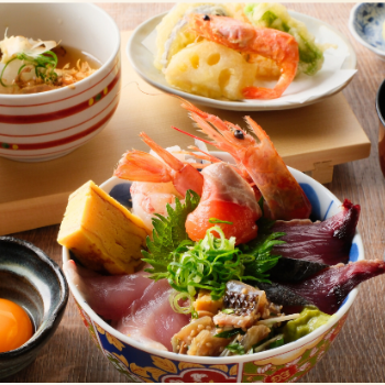 Limited quantity: Daily seafood bowl set