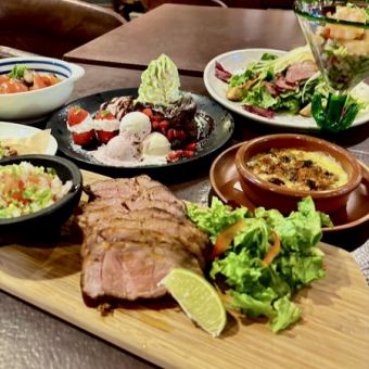 【飲み放題】メキシカンコース7品デザート付★お一人様 5500円(税込）