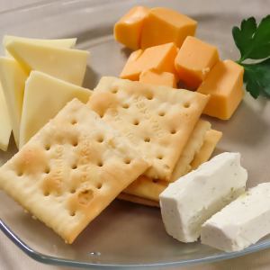 Assortment of 3 kinds of cheese