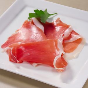 Raw ham (Jamon Serrano)