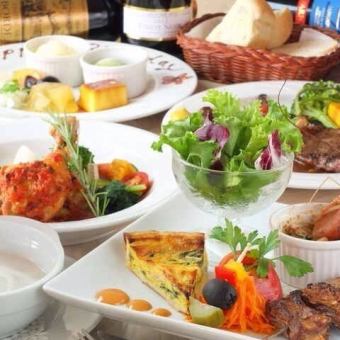 ～*＊デザート＆食後のドリンク付きBコース＊*～【全8品/4950円】