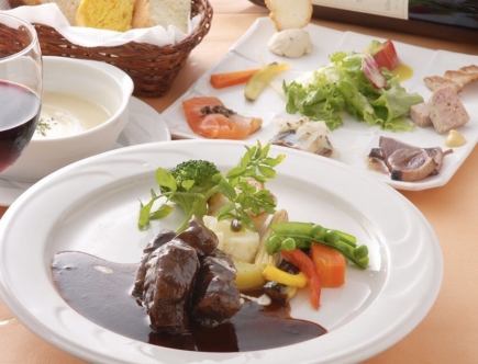 Lunch～*＊気軽に楽しむ ランチコースAコース＊*～【全3品/2,970円】