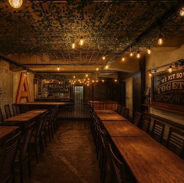 【豪華的室內裝潢◆可容納100人♪】走進我們燈光明亮的餐廳,您將感受到時尚而奢華的空間。我們從半地下室到三樓都有座位,所以非常適合約會、女生聚會,甚至是大型聚會。