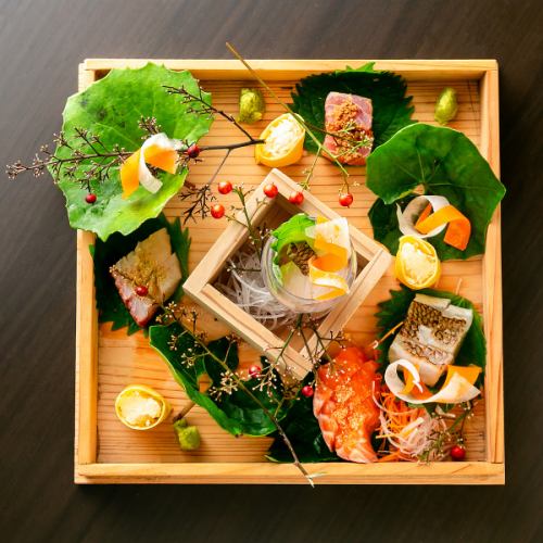 旬の食材を堪能