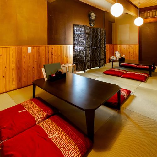 座敷のお席完備