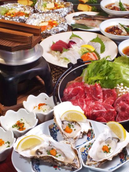 Many dishes using fresh ingredients ♪ Recommended oysters!