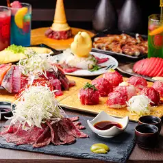 『満足度NO.1の豪華料理!!3H飲み放題付き酒場コース』5000円⇒4000円