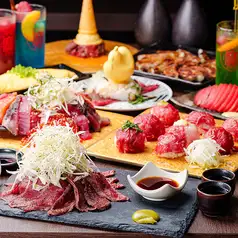 『満足度NO.1の豪華料理!!3H飲み放題付き酒場コース』5000円⇒4000円