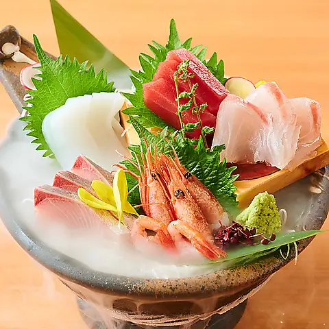 鮮度にこだわった食材。