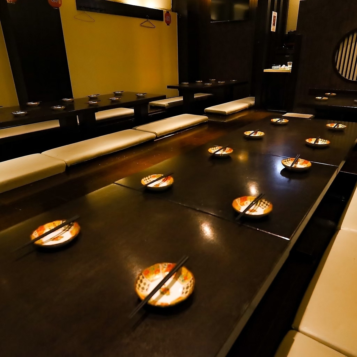 We offer private rooms for up to 100 people!