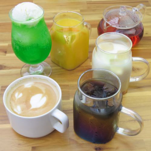 種類豊富のドリンクMENU