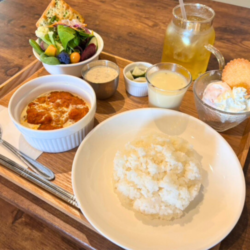 バターチキンカレーセット