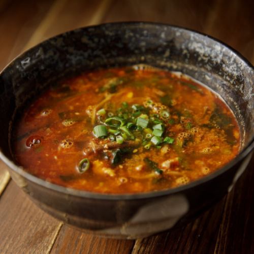 濃厚ユッケジャンスープ